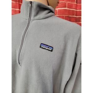 PATAGONIA Synchilla Fleece Size L Jacket Men's Gray Long Sleeve #R2